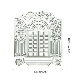 Tình Yêu * Cửa Sổ Cắt Kim Loại Chết Stencil DIY Thêu Sò Album Thẻ Giấy Mẫu Khuôn Dập Nổi Trang Trí