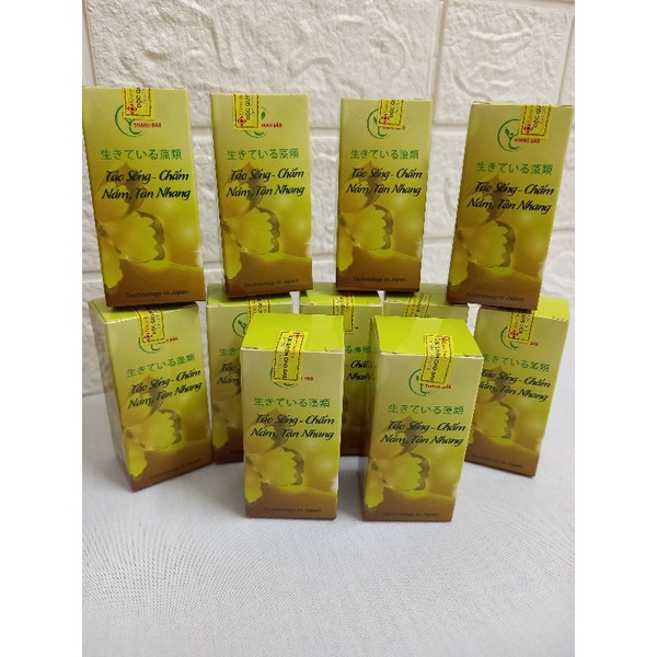 Combo 5 sp tảo sống chấm nám ,tàn nhang.