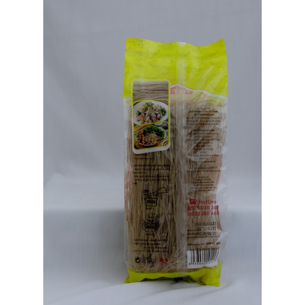 Bún Đậu Đen Việt San 300g - Sợi Dai Bùi Thanh Nhiệt, Hỗ Trợ Giảm Cân Eat Clean