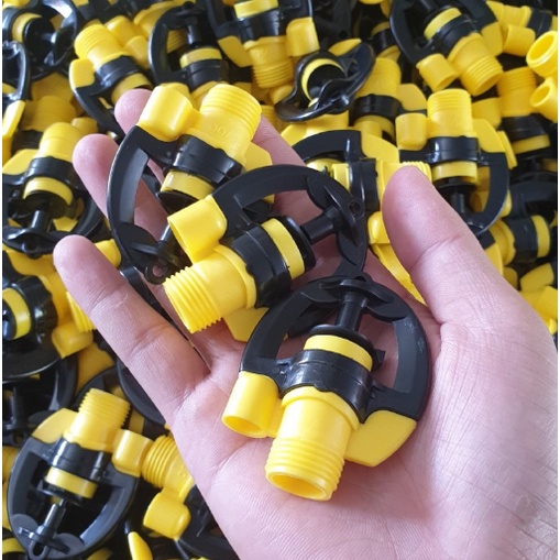 Béc Bù áp T700 - Bán Kính tuỳ chỉnh-Chống côn trùng-Tưới Phun mưa . tặng kèm đuôi 6mm ra ldpe 6mm