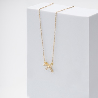 Dây chuyền nữ LAMY Bow Necklace Gold 6019