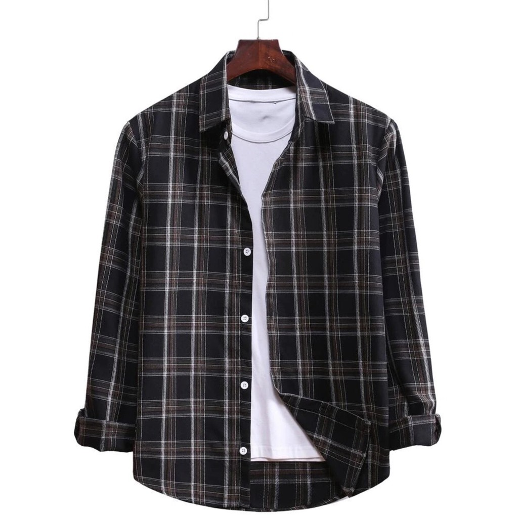 Áo sơ mi Caro nam dài tay, phong cách mới cho các bạn trẻ | Shopee Việt Nam