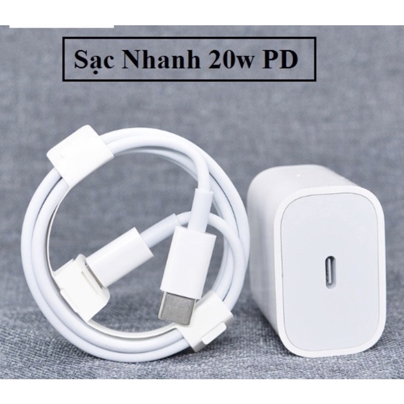Bộ củ sạc nhanh PD 20W