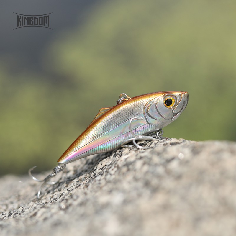 Ảnh Mồi Câu Cá Kingdom 5504 Cứng Dạng VIB Chìm Có 6 Màu Tùy Chọn 75mm 21.5g/27.2g 60mm 10.9g/14.3g 4