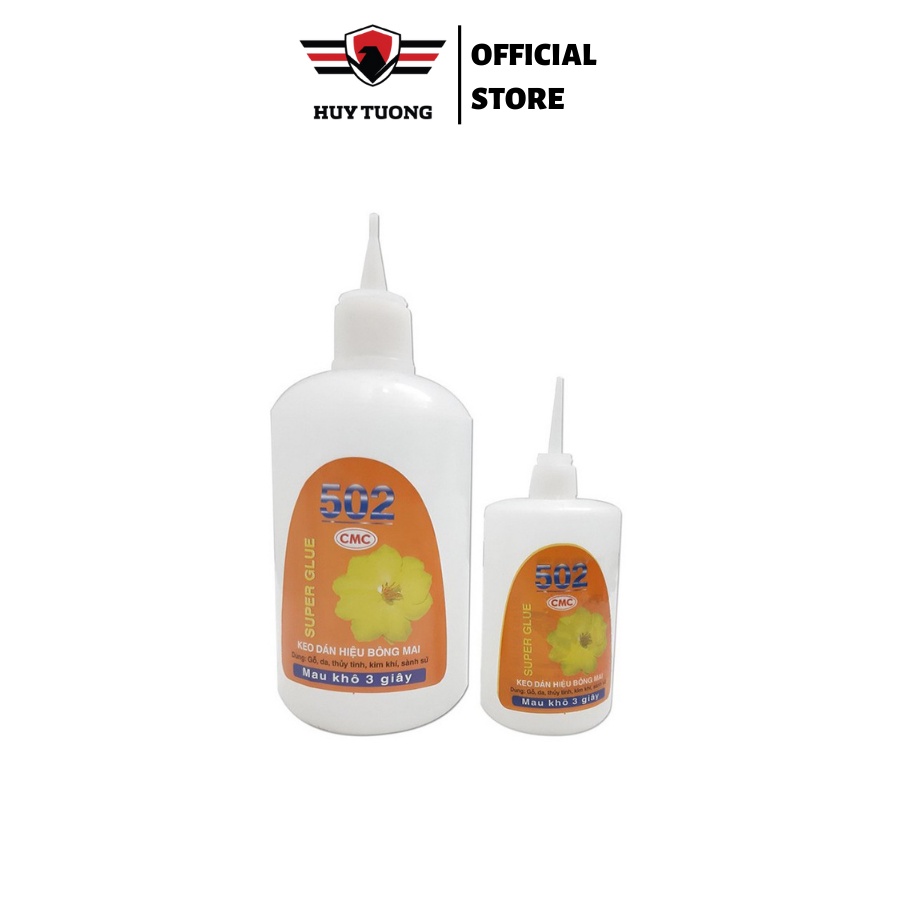 Ảnh Keo dán sắt 502 bông mai chuyên dụng dán gỗ, sắt đa năng - HUY TUONG 1