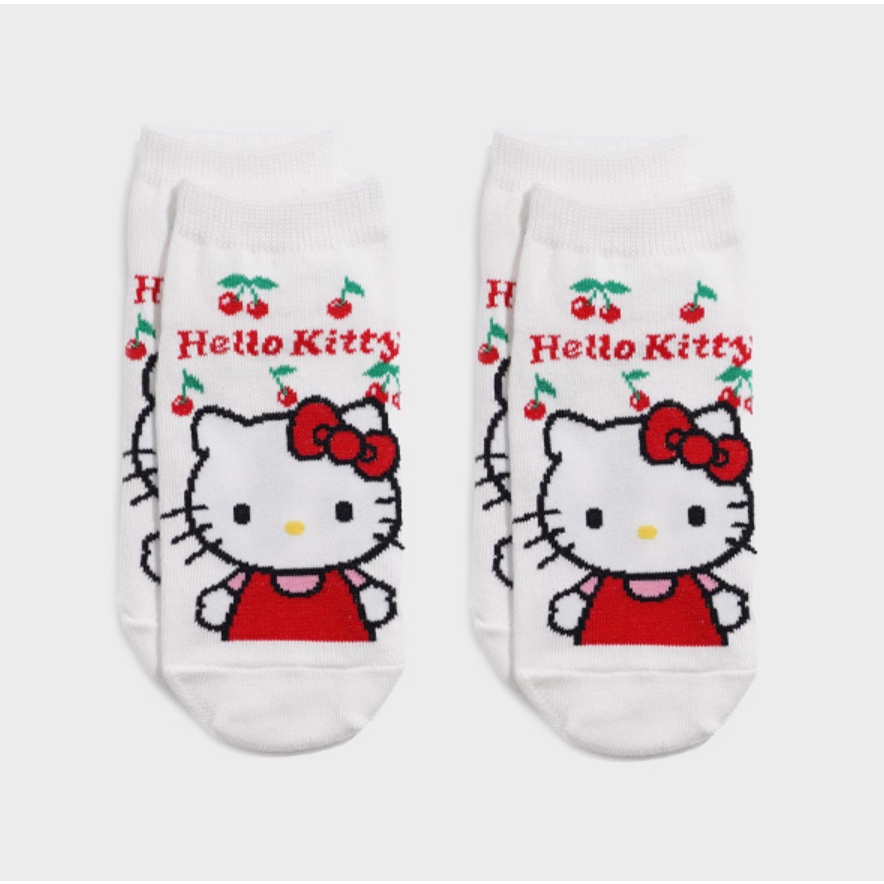 [SANRIO] Tất thể thao trẻ em Sanrio Characters 2 Bộ 3 loại (4-6 tuổi / 7-9 tuổi)