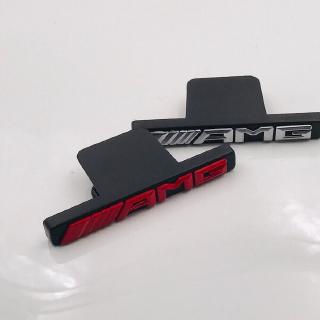 Mercedes Benz AMG BENZ AMG C E GLC Logo huy hiệu lưới tản nhiệt phía trước
