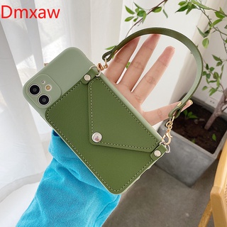 For Ốp điện thoại da dây đeo chéo có ví đựng thẻ cho Samsung Galaxy M51 M31s M21 M30s M31 M21s A21s