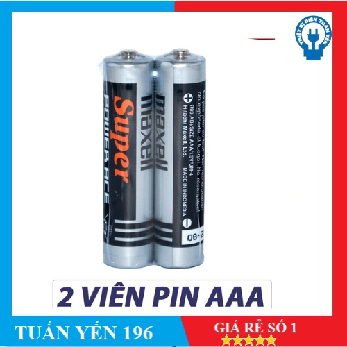 Pin tiểu AAA Maxell 2 viên chính hãng loại 1 (pin tiểu nhỏ) | Shopee ...