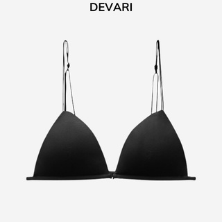 Áo bra nữ đẹp 2 dây mảnh gợi cảm và sexy, Áo lót nữ đệm mút mỏng ôm ngực DEVARI B2099