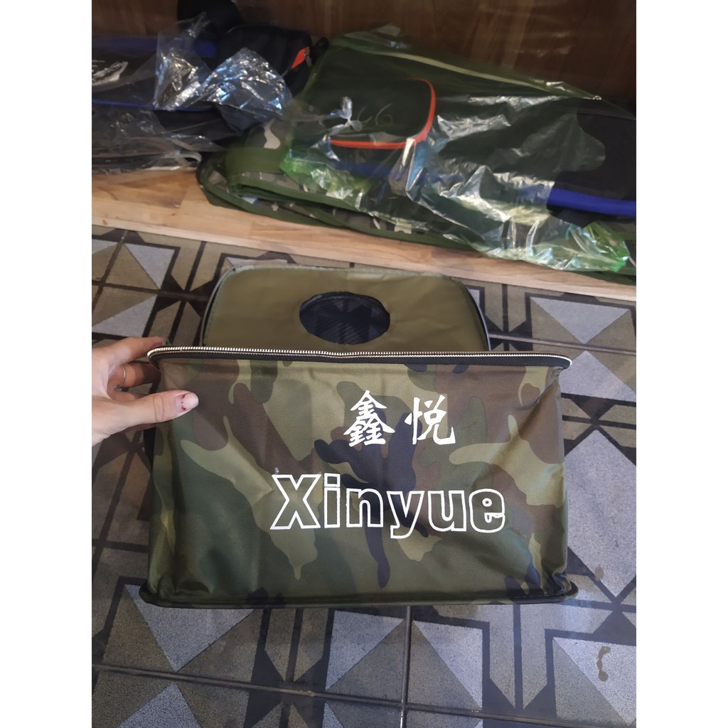 thùng vải rằn ri có lắp câu cá | Shopee Việt Nam