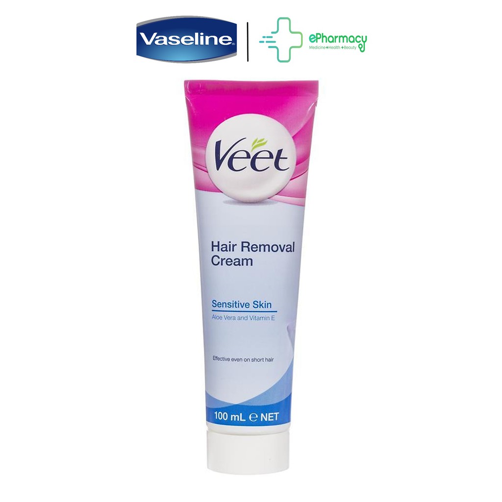 Kem Tẩy Lông Veet Cho Da Thường Da Nhạy Cảm Veet Silk And Fresh Hair Removal Cream 100g 7259