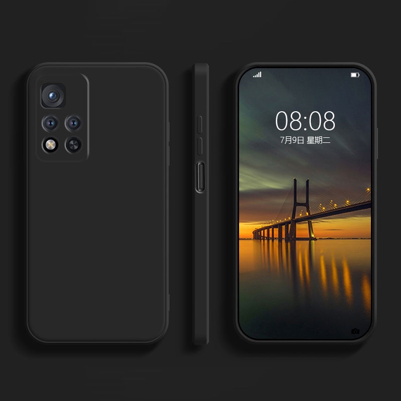 Ốp điện thoại dẻo khung vuông cho Redmi 12C 11A 10 9 8 10A 9A 9T 9C 8A Note 10s 9 9s 8 7 Pro K40 Gaming K30 K20 Pro 4G 5G 2023