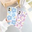 Ốp iphone Hoa Xanh Tím 🌸 vuông cạnh ốp lưng iphone 6/6splus/7plus/8/8plus/xr/xs/12/13/pro/max/plus/promax tr268