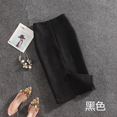 Queenchoice Nữ Váy Bút Chì Nữ Thời Trang Chắc Chắn Cao Cấp Co Giãn Váy Midi