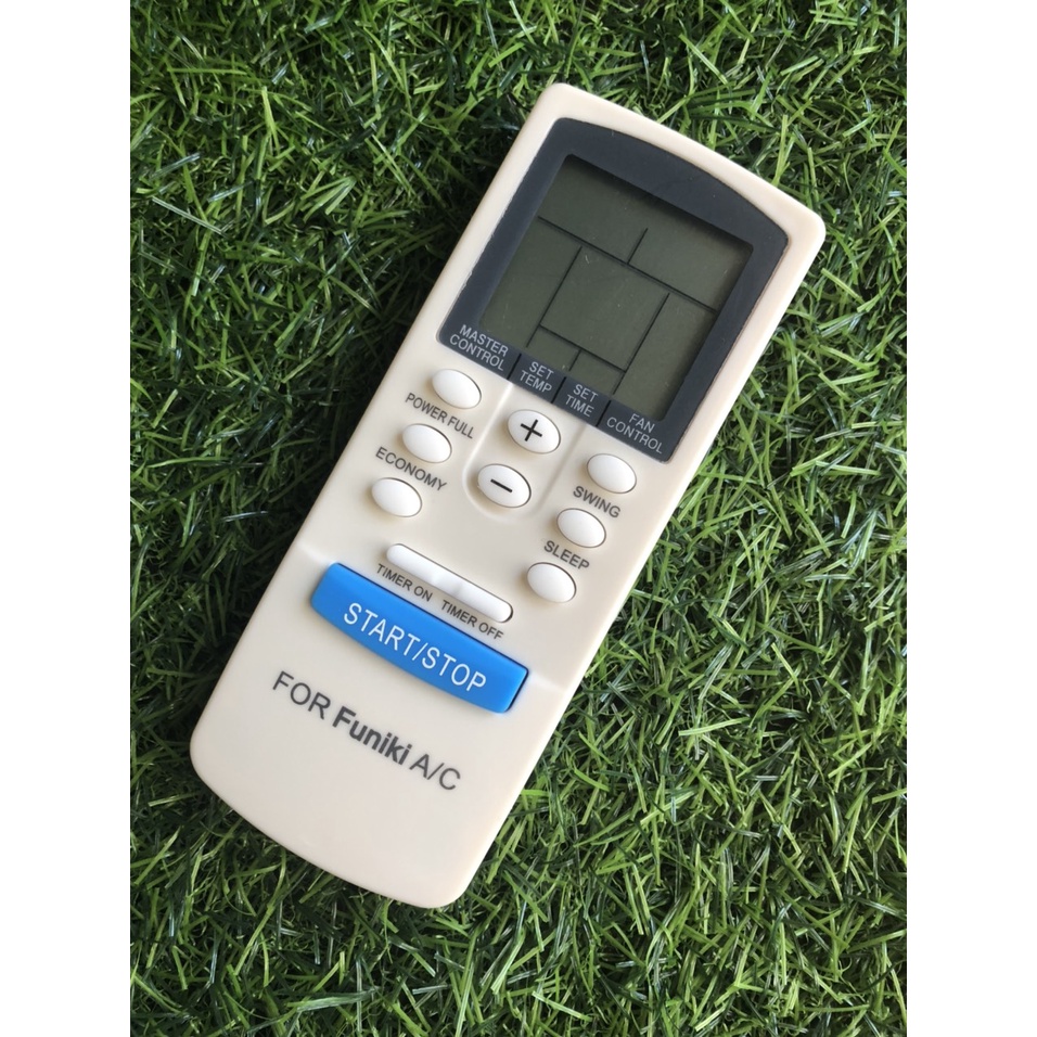 Điều khiển điều hòa Funiki MP07A có nút xanh to - tặng kèm pin - Remote điều hòa Funiki có nút xanh to MP07A
