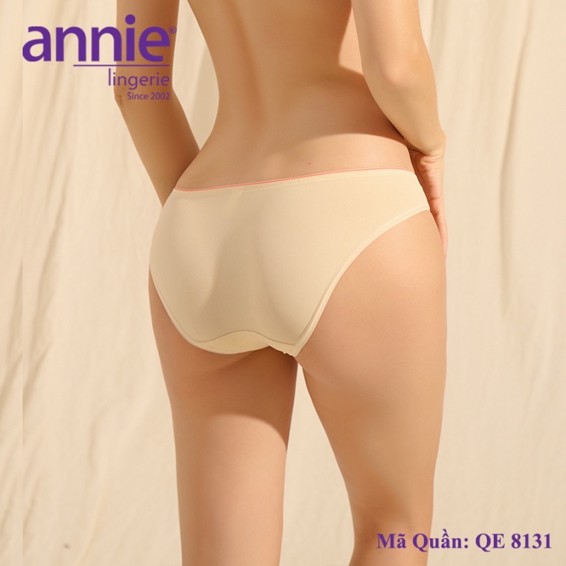 Quần lót nữ trơn thun lạnh 4 chiều annie QE8131 nữ tính, thoáng mát, co giãn tốt thoải mái khi mặc