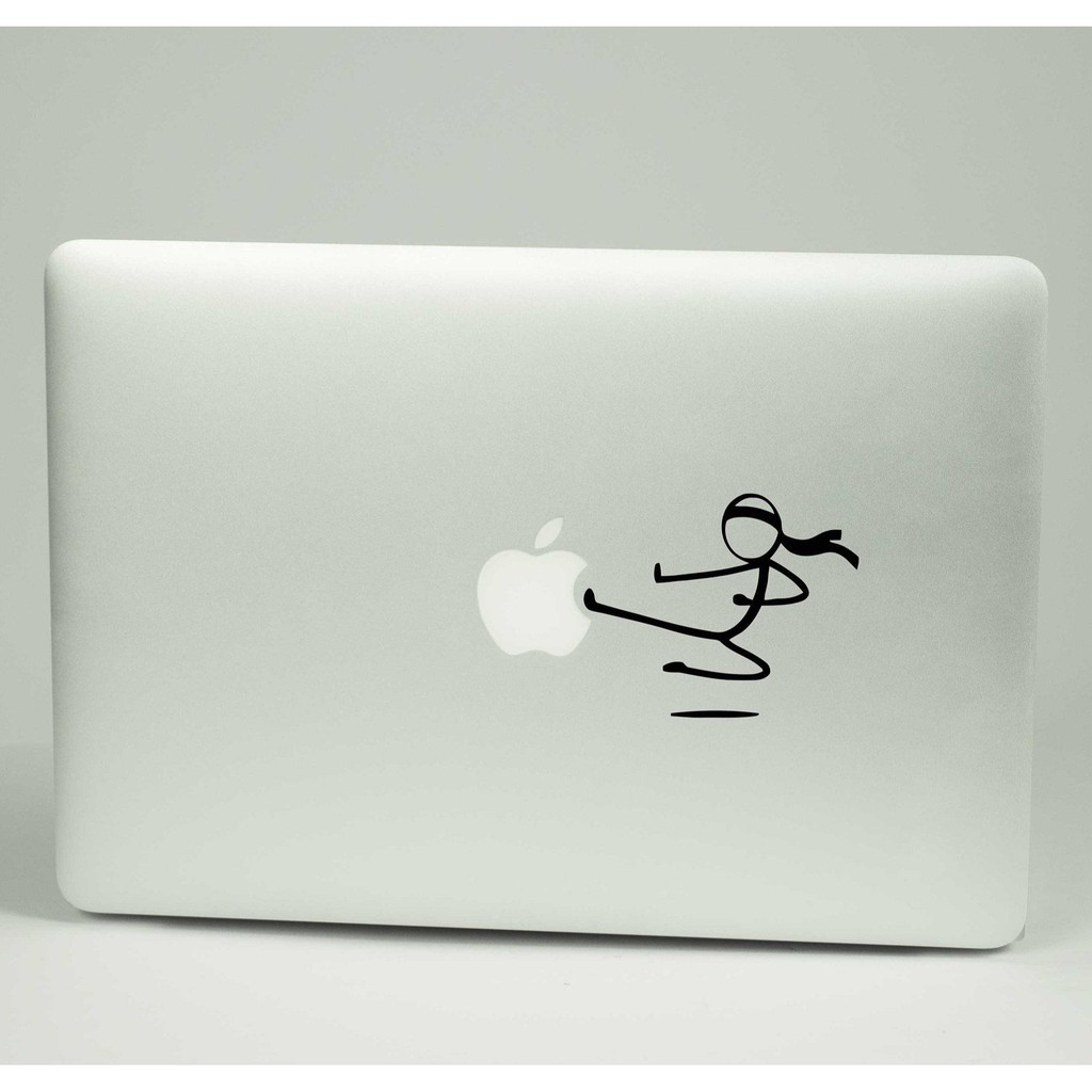 Sticker Kungfu stickman dán trang trí laptop | Shopee Việt Nam