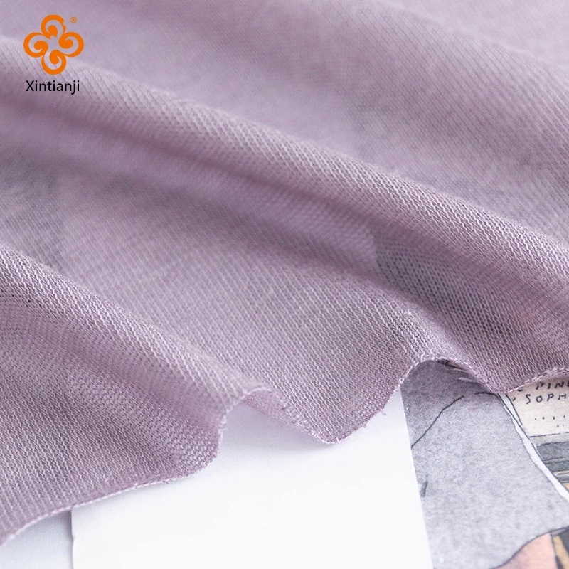 100% Thân Thiện Với Môi Trường Nhìn Xuyên Qua Sợi Tre Vải cotton Mỏng Tre Kain Pasang DIY Áo Thun 0.5Meter A0126