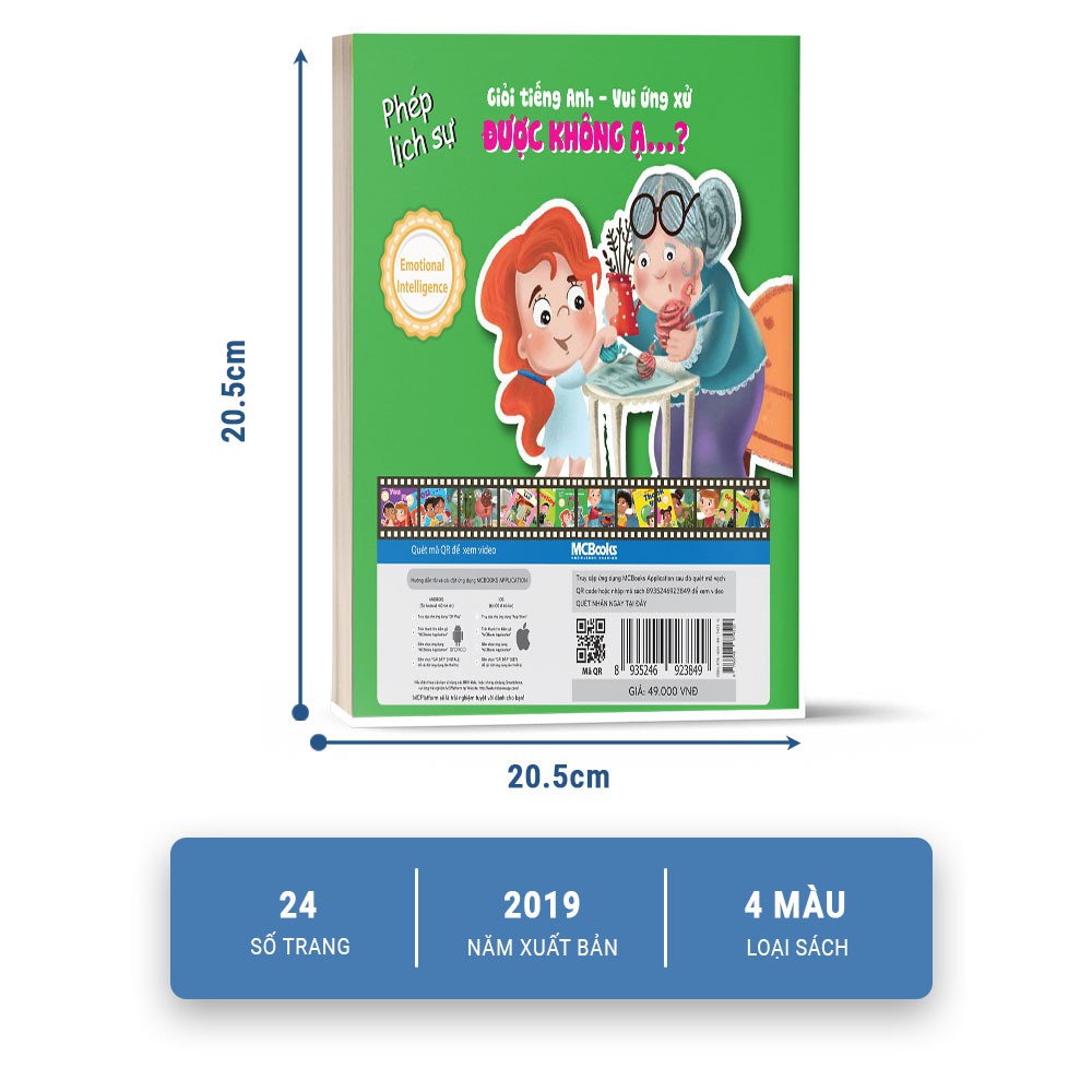 Sách - Being polite – May I – Giỏi tiếng anh vui ứng xử - MCBooks