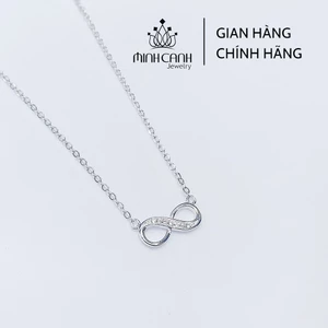 Dây Chuyền Bạc Mặt Hình Vô Cực - Minh Canh Jewelry