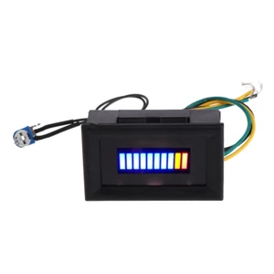 Đồng hồ đo dầu LED có thể điều chỉnh đa năng EDB * 12V Tương thích với chỉ báo đo mức nhiên liệu ô tô xe máy