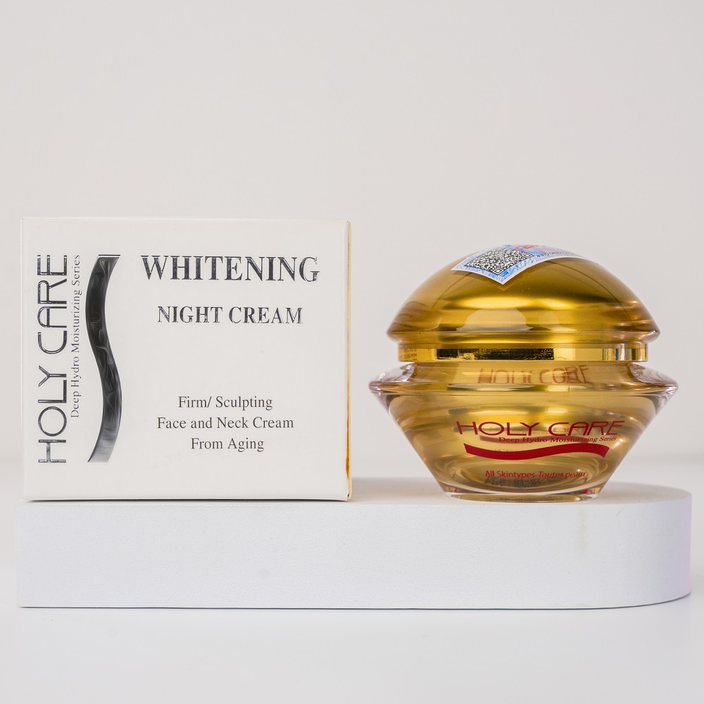 Kem Dưỡng Trắng Da Ban Đêm HOLY CARE WHITENING NIGHT CREAM Ngừa lão hóa, da mịn 30G