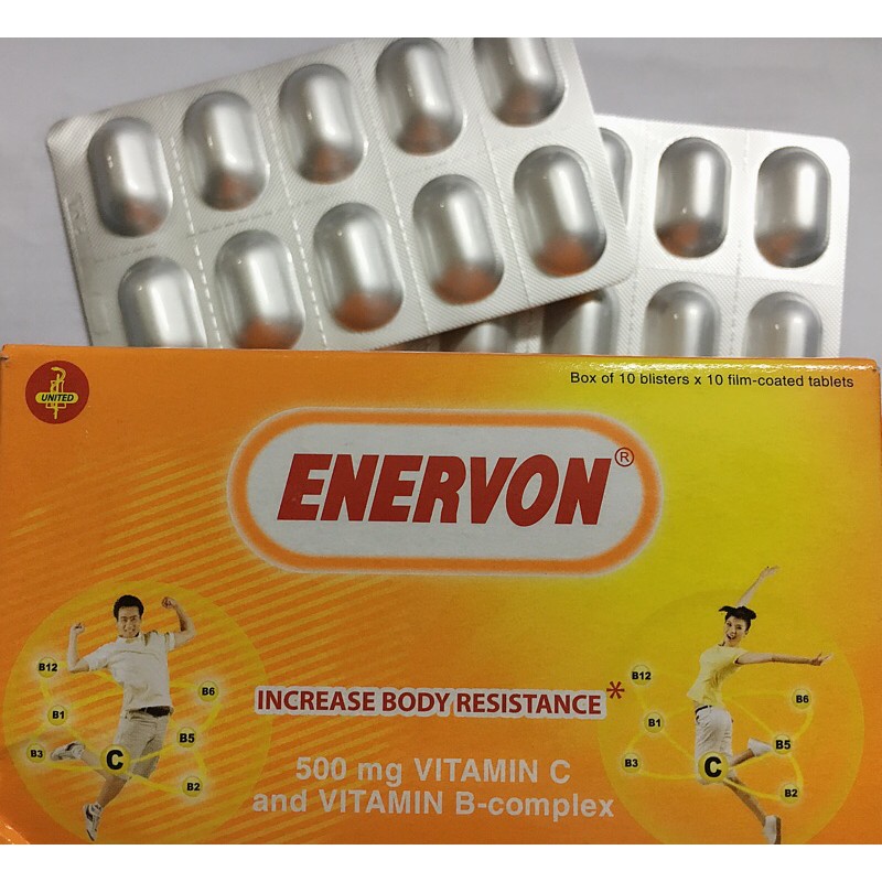 Viên uống bổ sung vitamin Enervon | Shopee Việt Nam