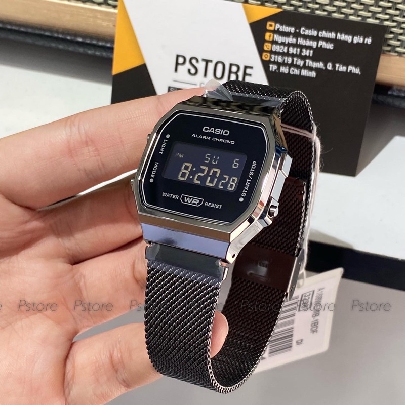 Đồng hồ nam Casio A168WEMB vintage | Shopee Việt Nam