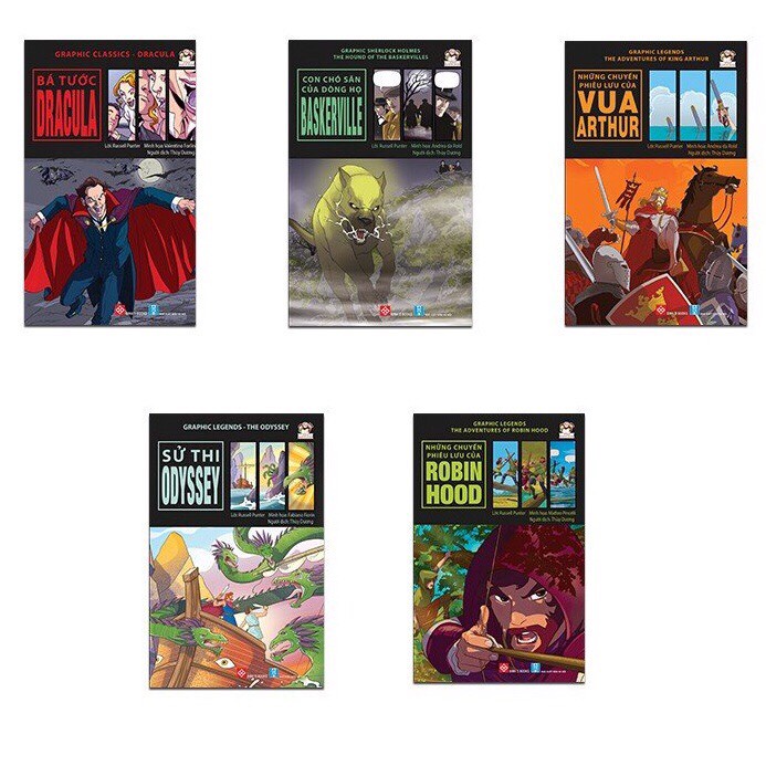 SÁCH - Graphic Novels ( nhiều chủ đề )