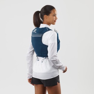 Vest nước chạy bộ đường dài SALOMON ADV SKIN 5 SET POSEIDON LC1307400