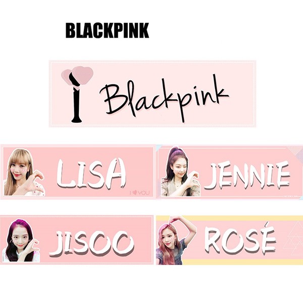 Banner Blackpink in màu 5 mẫu hình ảnh thần tượng nhóm nhạc Hàn Quốc ...