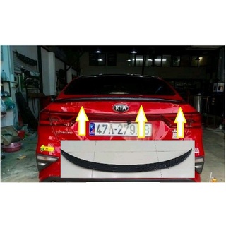 ĐUÔI GIÓ xe Kia K3 2022-2023-2024-2025 vân cabon, Cerato 2019- 2021 vân cacbon cao cấp - Liền cốp - Dùng chung