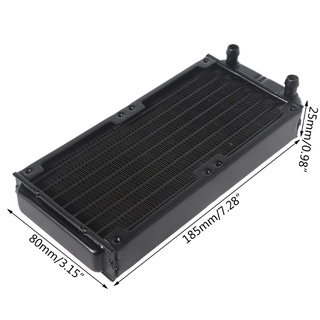 CLI PC Nhôm Tản Nhiệt Nước Làm Mát 10 Ống Trao Đổi Nhiệt Tản Nhiệt Nhanh