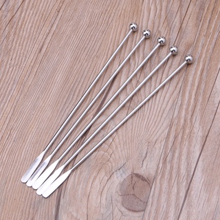 Set 5 Cây Khuấy 7.5 "Bằng Thép Không Gỉ Làm Đồ Nhựa Resin Epoxy Có Thể Tái Sử Dụng