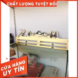 Giá treo huy chương điền kinh phối phong cảnh. Kt 58x17