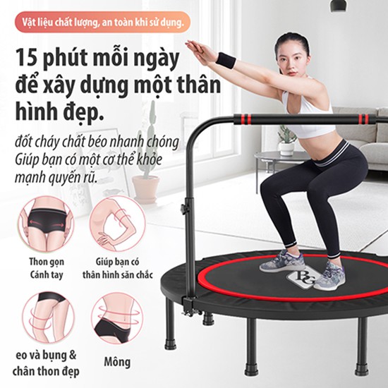 Ảnh {ALL SIZE} BG-Sàn nhún cao cấp dành cho mọi lứa tuổi Trampoline size: 40TL, 40TLM, 48TL, 50TL 2