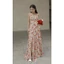 Đầm maxi voan xuất dư xịn - dây đan chéo sau lưng (2 màu)