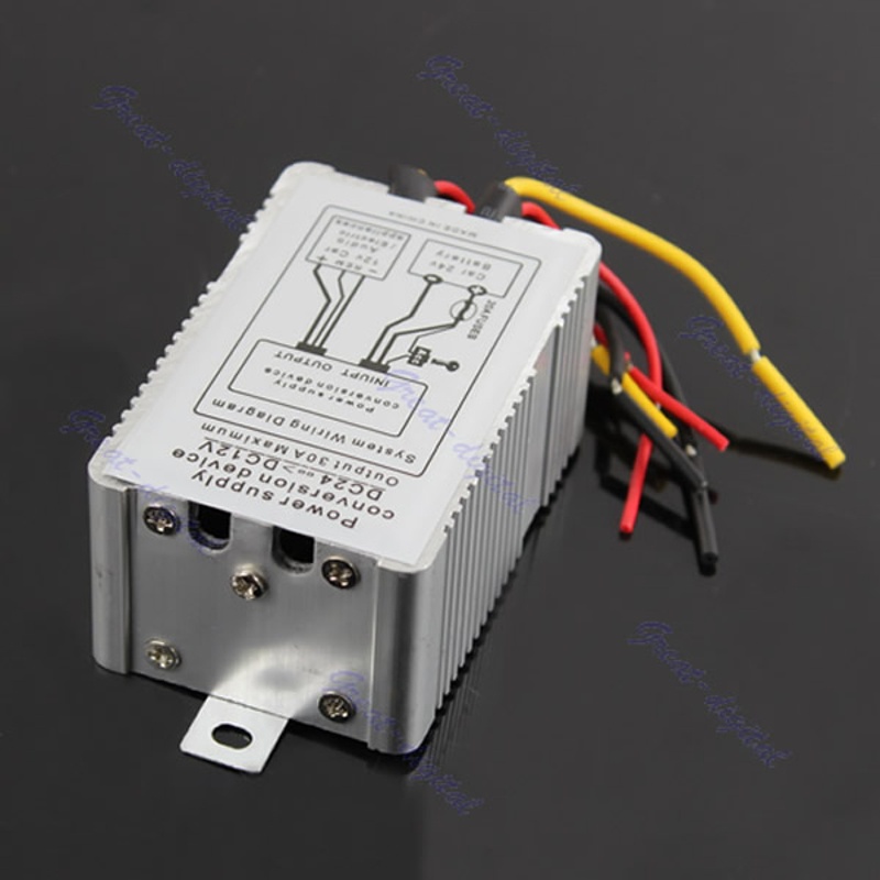 Thiết Bị Chuyển Đổi Nguồn Điện Từ 24v Sang 12v Dc-Dc 30a Chuyên Dụng Cho Xe Hơi