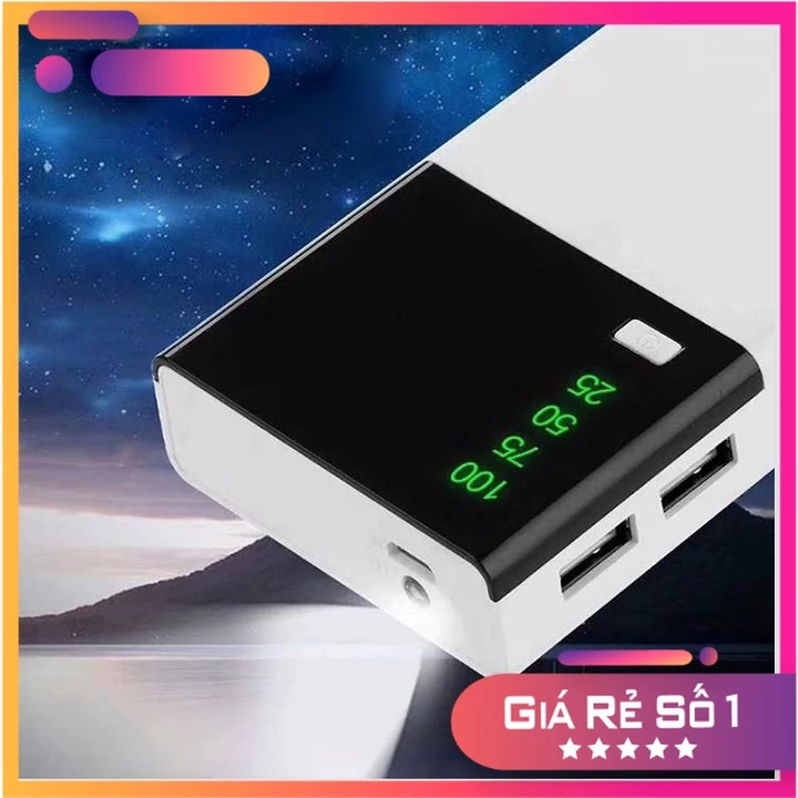 [SS] Sạc Dự Phòng 30000mAh - Sạc Dự Phòng, Pin Dự Phòng Sam Sung Dung Lượng Cực Lớn Có Đèn Pin Và Hiện Thị % Pin |Phutu