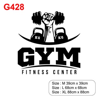 Decal dán trang trí phòng GYM tăng động lực, thu hút khách hàng, tăng doanh thu cho phòng GYM P10