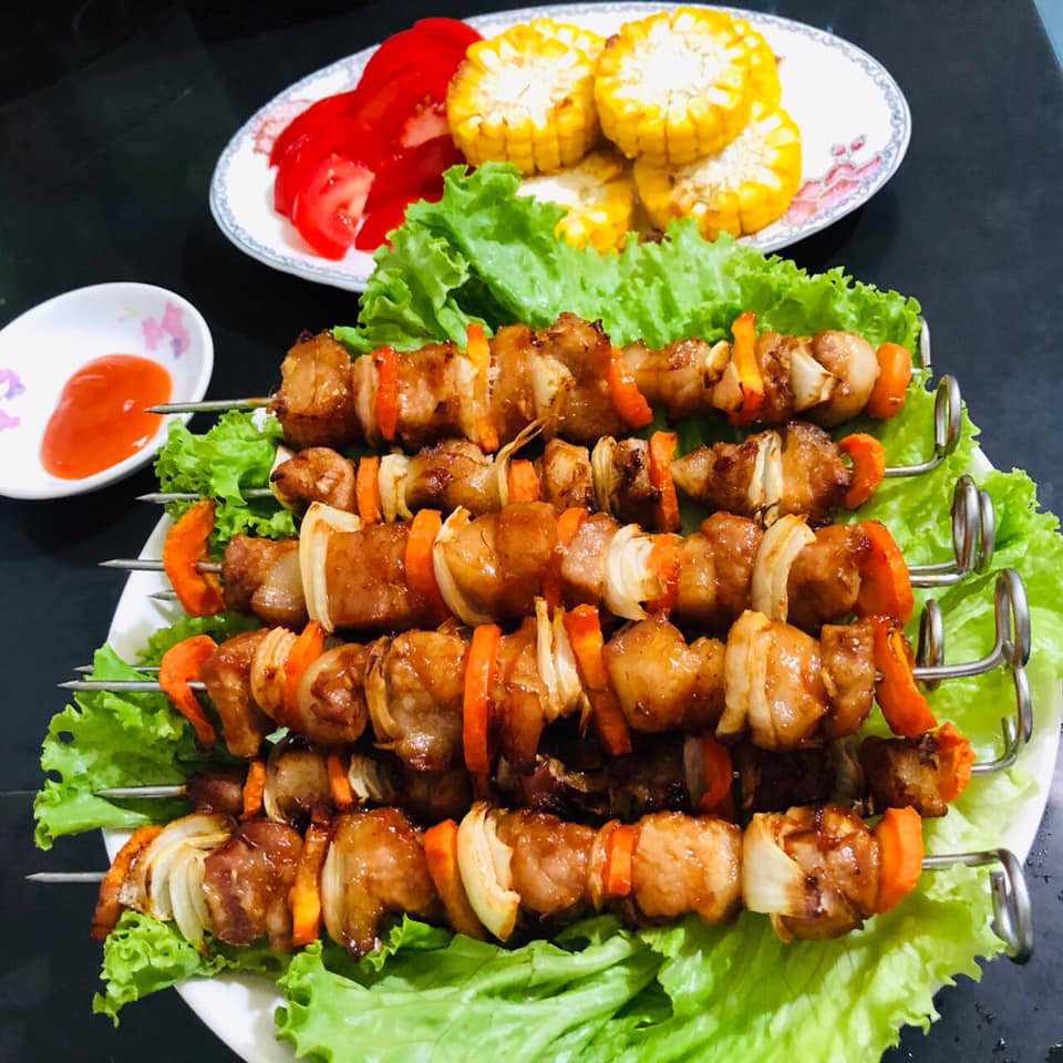 10 Xiên nướng thịt inox cao cấp cho nồi chiên và lò nướng | Shopee Việt Nam
