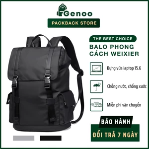 Balo Nam Nữ Cao Cấp Chính Hãng WEIXIER , Balo Du Lịch Thời Trang Cao Cấp Chống Nước GMN002 - GENOO OFFICIAL