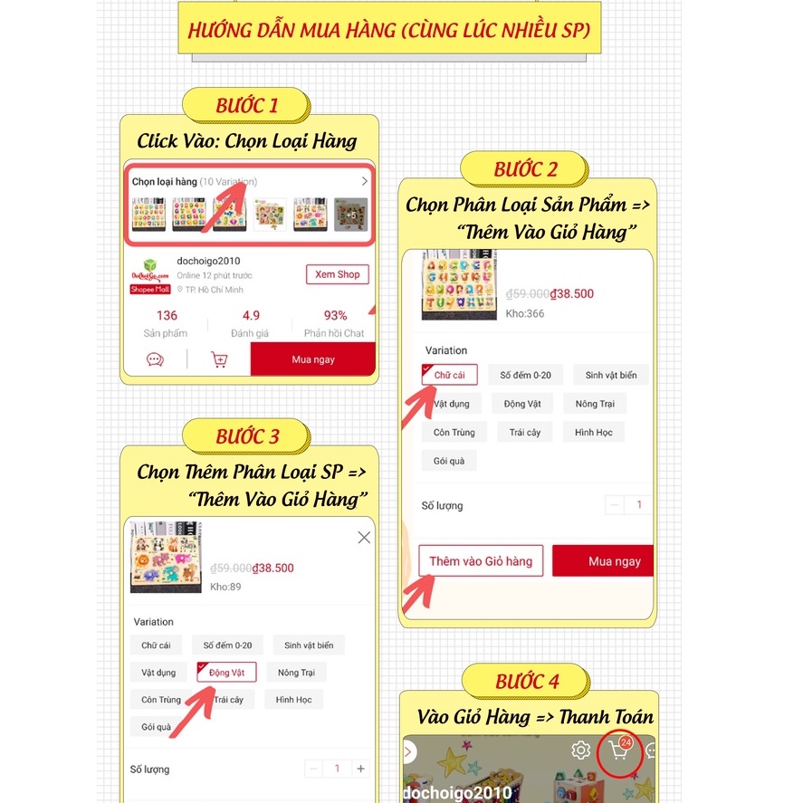 Ảnh Đồ Chơi Trẻ Em Thông Minh S-Kids, Bộ Ghép Hình 60 Mảnh Kèm Hộp Nhựa Cho Bé 4