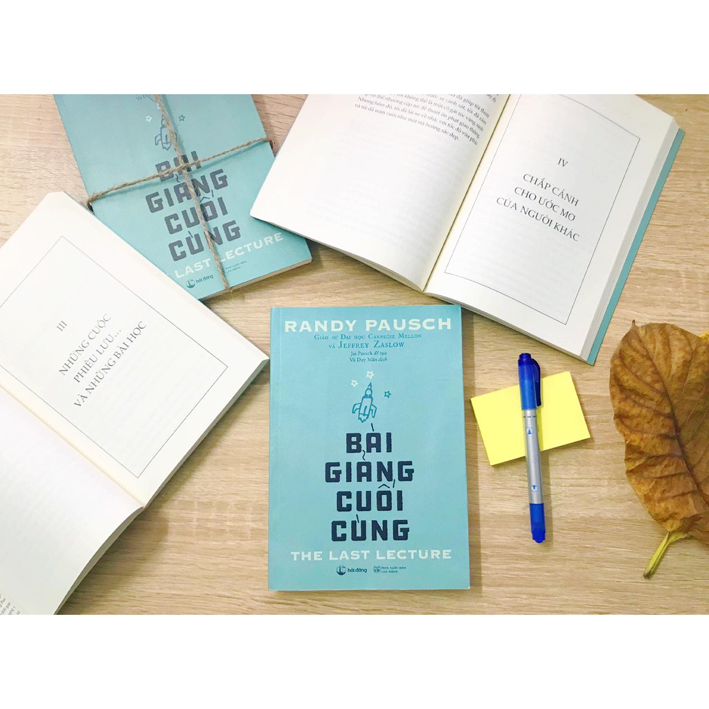 Ảnh Sách - Bài giảng cuối cùng 2