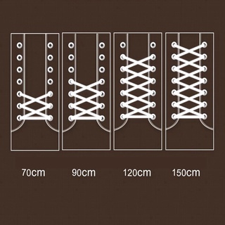 1 Cặp Dây Giày Tròn 14 Màu Dài 80cm 100cm 120cm 140cm 160cm