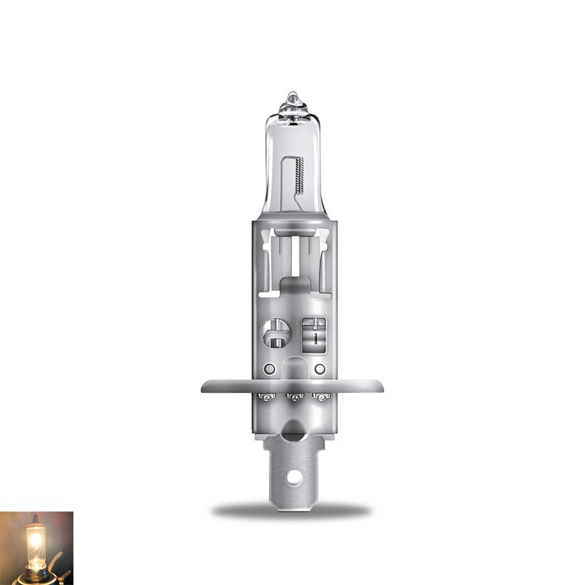 Bóng Đèn Halogen OSRAM Original Dùng Cho Xe Oto Chân H1 64150-01B 12V 55W - 3200K 1550LM