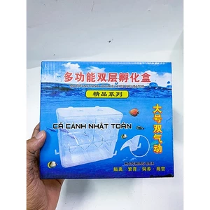 LỒNG ẤP CÁ 7 MÀU ĐẺ CỠ BỰ 17x7x15cm