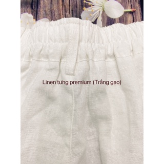 Quần short LINEN TƯNG Nhiều màu - Fullsize. Ảnh thật. HỎA TỐC. JUNE LINEN Q02,Q04