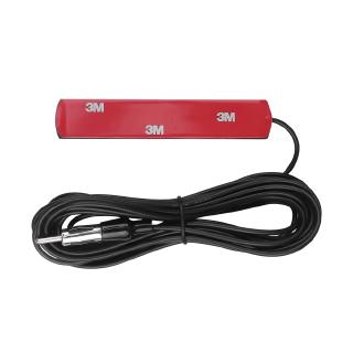 Ăng-ten vô tuyến ô tô AM FM Ăng-ten vô tuyến điện tử Kính chắn gió phía trước Bộ khuếch đại tín hiệu tăng cường 12V Đa năng Antena Booster 5m